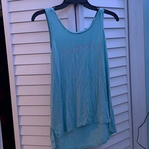 Blue tank top